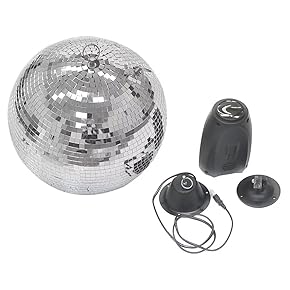 ミラーボール30㌢フルセット★新品未使用◎業務用！！ Amazon.co.jp: ミラーボール - ステージ機器・照明: 楽器・音響機器